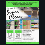 Pressure Power Washing  Flyer EDDM Template<br><div class="desc">Personalise and customise this eyecatching pressure washing (power washing) professional flyer template design to suit your business/company's needs. This pressure washing template displays images of before and after pressure washed surfaces. Add your logo for more effective branding. Customise the coupon offers on flyer to attract potential clients. Great for Every...</div>