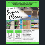 Pressure Power Washing  Flyer EDDM Template<br><div class="desc">Personalise and customise this eyecatching pressure washing (power washing) professional flyer template design to suit your business/company's needs. This pressure washing template displays images of before and after pressure washed surfaces. Add your logo for more effective branding. Customise the coupon offers on flyer to attract potential clients. Great for Every...</div>