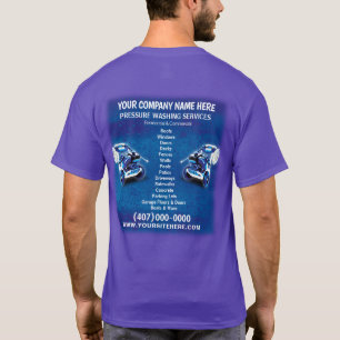 Pressure Power Washing Shirt Template