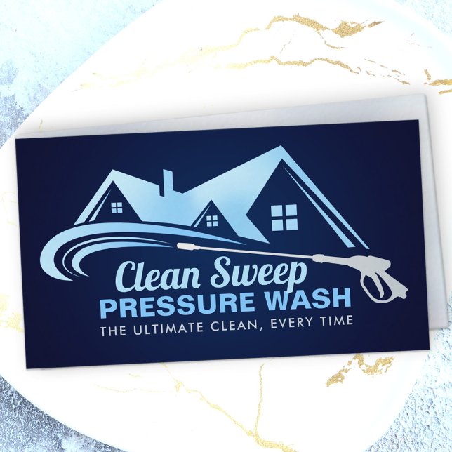 Pressure Wash services Business Card (Creator Uploaded)