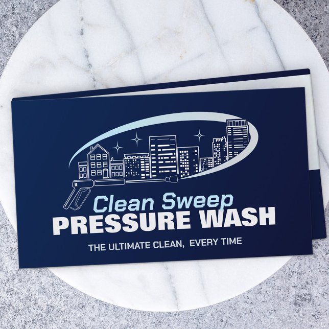 Pressure Wash services Business Card (Creator Uploaded)