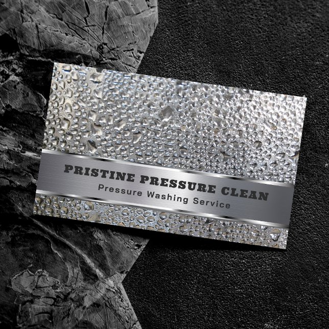Pressure Washing Power Wash Service Business Card (Creator Uploaded)