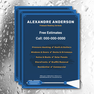 Pressure Washing Services Flyer