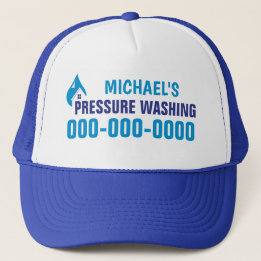 Pressure Washing Trucker Hat