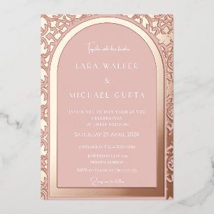 Prestigious Rose Gold Wedding (Solid)