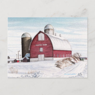 Prestley Barn Postcard