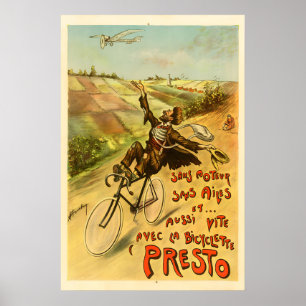 Presto Bicycle Poster