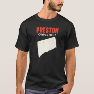 Preston Connecticut USA State America Travel Conne T-Shirt