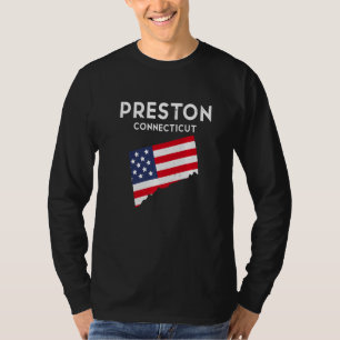 Preston Connecticut USA State America Travel Conne T-Shirt