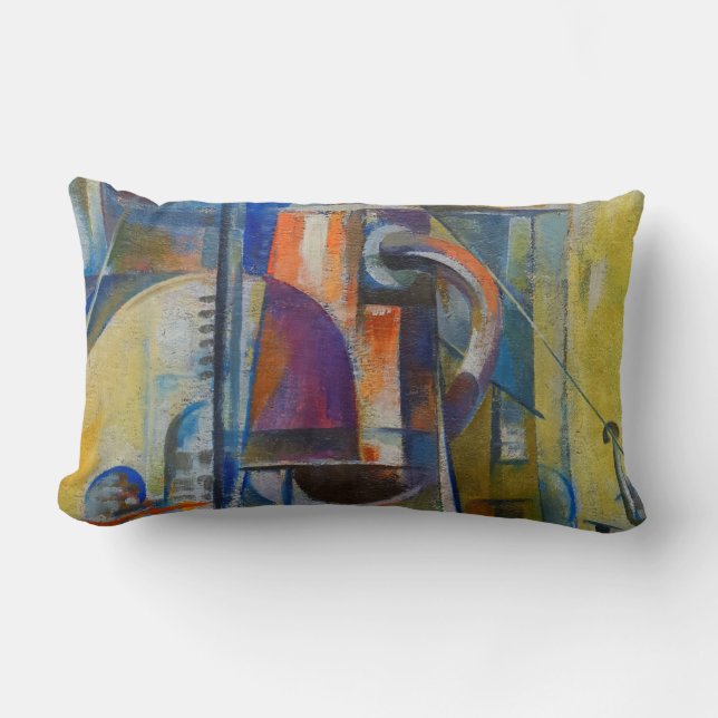 Preston Dickinson Industrial Landscape Lumbar Cushion (Front)