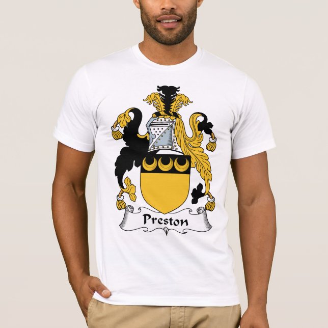 Preston Family Crest T-Shirt (Front)