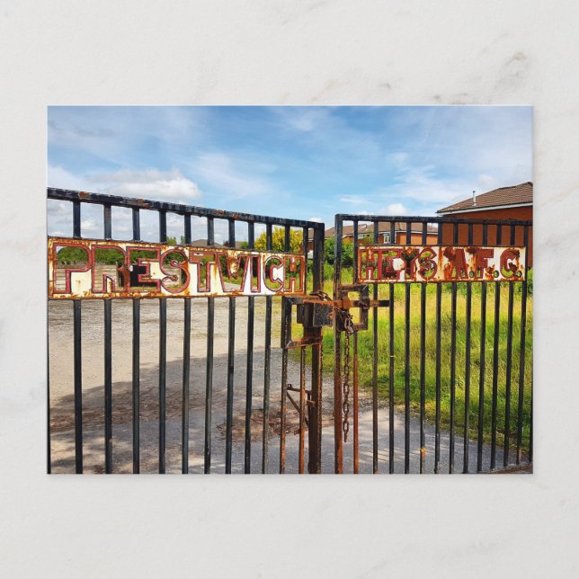 Prestwich Heys AFC Postcard (Front)