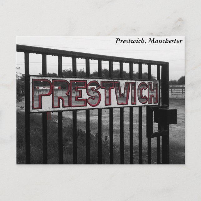 Prestwich, Manchester Postcard (Front)