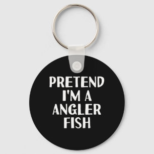 PRETEND A ANGLER FISH Funny Halloween DIY Costume Key Ring