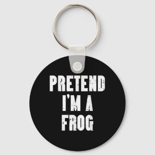 Pretend A Frog Funny Costume Halloween Men Women Key Ring