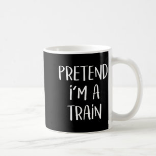 Pretend A Train Costume Party Funny Halloween Coffee Mug