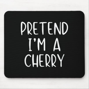 Pretend Cherry Costume Halloween Funny Simple Kid Mouse Pad