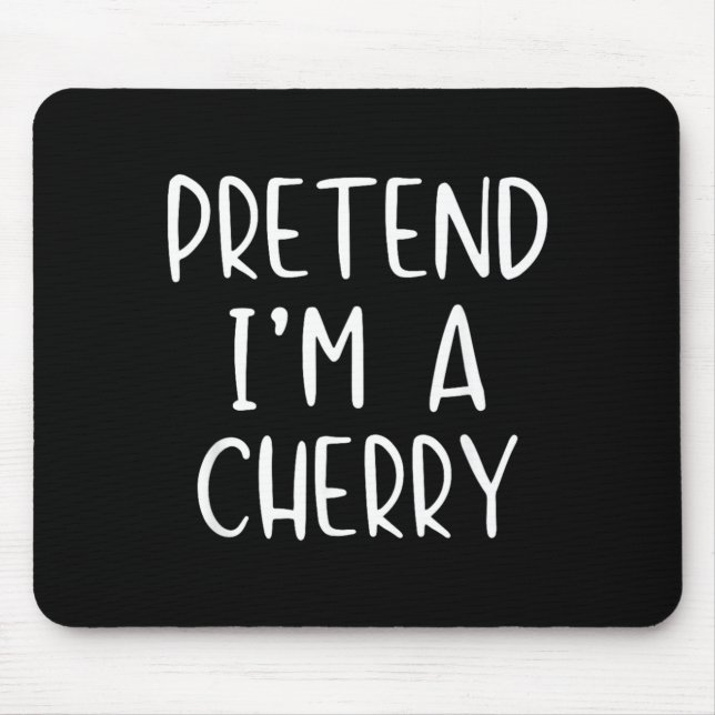 Pretend Cherry Costume Halloween Funny Simple Kid Mouse Pad (Front)