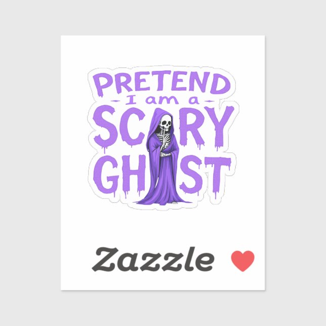 Pretend I Am a Scary Ghost - Funny Halloween  (Sheet)