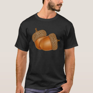 Pretend I m A Big Acorn Matching Halloween Couples T-Shirt
