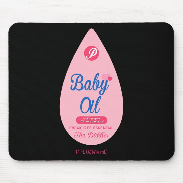 Pretend I'm A Ba  Mouse Pad (Front)