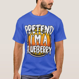 Pretend Im A Blueberry Halloween Couples Costume H T-Shirt