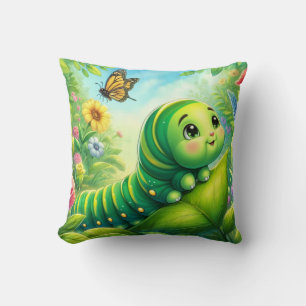 Pretend I'm A Caterpillar Adults Kids Cushion