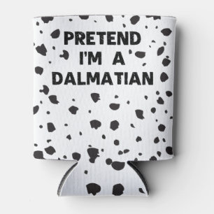Pretend I'm A Dalmatian Costume Funny Halloween Pa Can Cooler