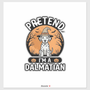 Pretend Im a Dalmatian Halloween Dog Design_1
