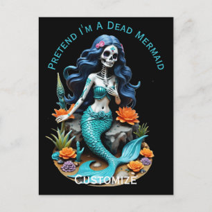 Pretend I'm A Dead Mermaid Thunder_Cove Postcard