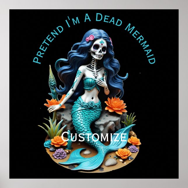 Pretend I'm A Dead Mermaid Thunder_Cove Poster (Front)