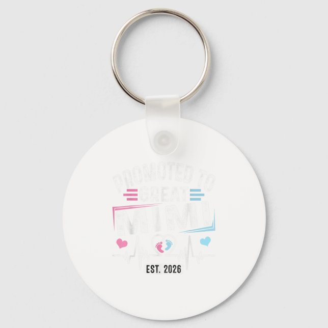 Pretend I'm A Flamingo Costume Halloween Diy Lazy  Key Ring (Front)