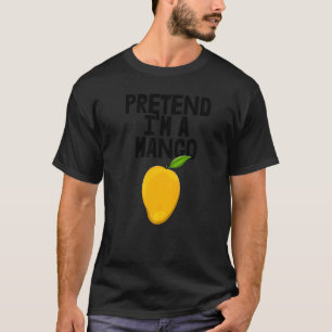 Pretend I'm A Mango Dabbing Funny Mango Fruit Love T-Shirt