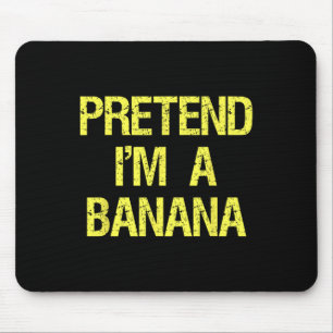 Pretend I'm A Nana Funny Lazy Halloween Costume Ou Mouse Pad