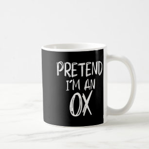 Pretend I'm A Ox Costume Halloween Party Family La Coffee Mug