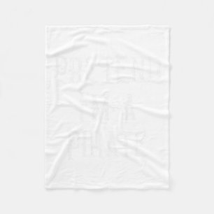 Pretend I'm A Pirate Lazy Halloween Costume  Fleece Blanket