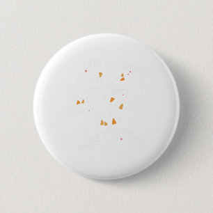 Pretend I'm A Scary Ghost Funny Halloween Costume 6 Cm Round Badge