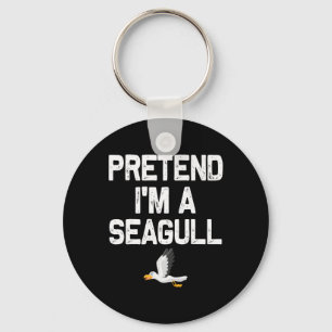 Pretend I'm A Seagull Halloween Costumes  Key Ring
