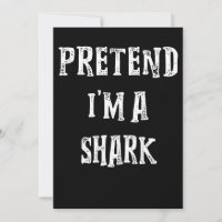 Pretend I'm A Shark Cute Gifts