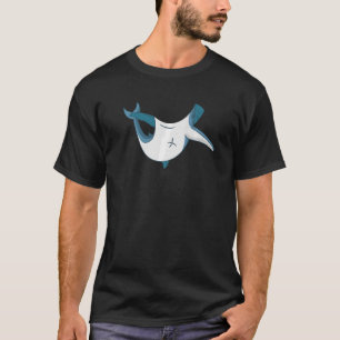 Pretend I'm A Shark Lazy Halloween Shark Costume T-Shirt