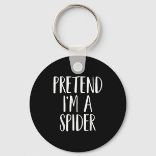 Pretend Im A Spider Family Women Men Kids Hallowee Key Ring