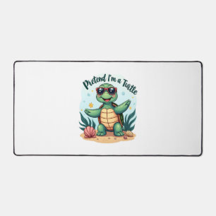 Pretend I'm A Turtle Halloween Party Pretend I'm A Desk Mat