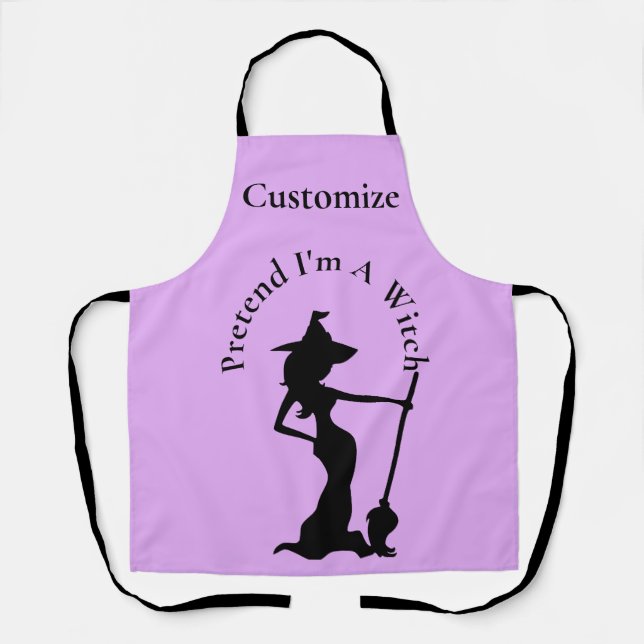 Pretend I'm A Witch Thunder_Cove Apron (Front)