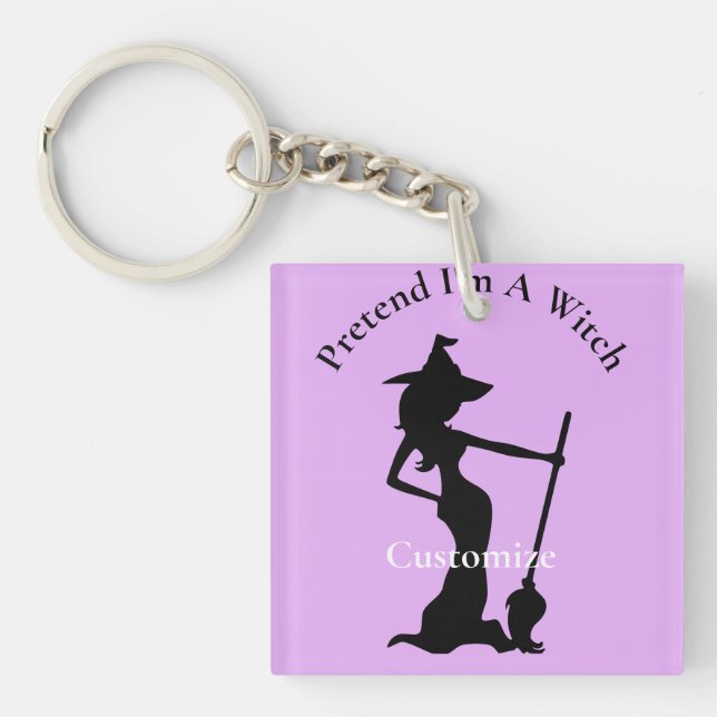 Pretend I'm A Witch Thunder_Cove Key Ring (Front)