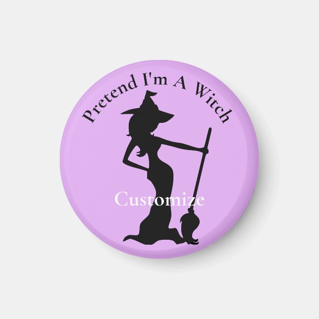 Pretend I'm A Witch Thunder_Cove Magnet (Front)