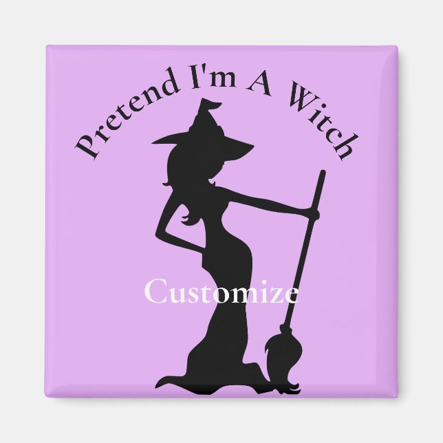 Pretend I'm A Witch Thunder_Cove Magnet (Front)