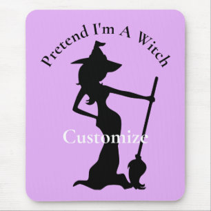Pretend I'm A Witch Thunder_Cove Mouse Pad