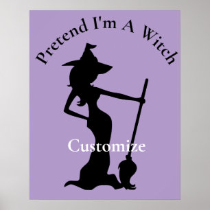 Pretend I'm A Witch Thunder_Cove Poster