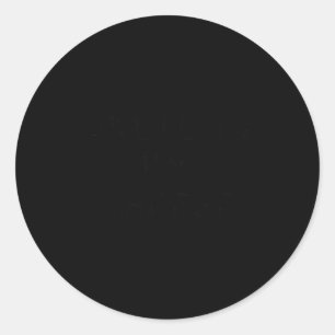 Pretend I'm Cheese Lazy Halloween Costume  Classic Round Sticker