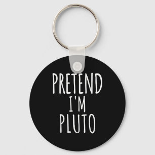 Pretend I'm Man Costume Matching Funny Halloween Key Ring
